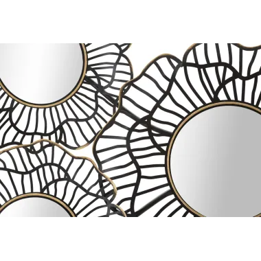 PANEL Z ŻELAZA OSAKA Z LUSTREM 121x5x56 cm